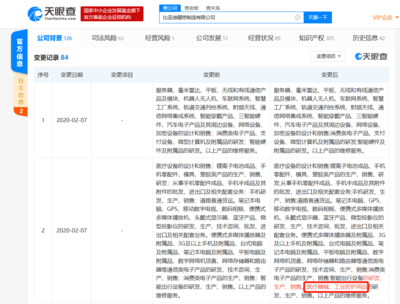 比亚迪精密制造发生工商变更,经营范围新增医疗器械等